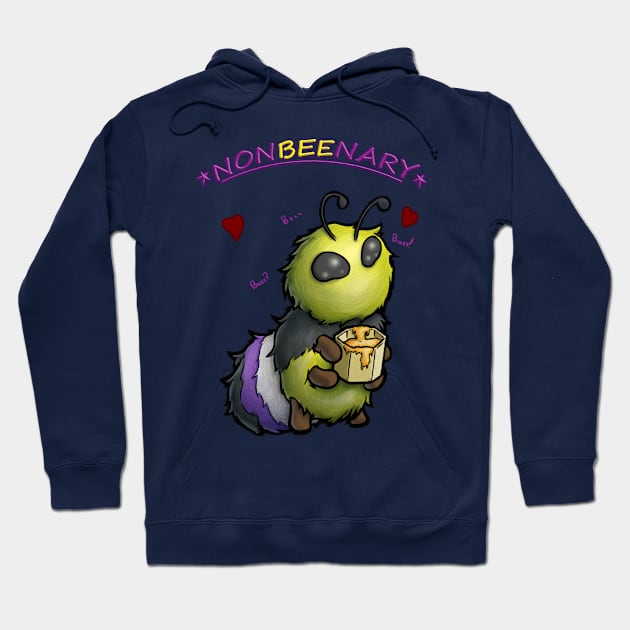 Nonbinary Softbee Hoodie by ErisMarie